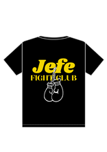 Load image into Gallery viewer, Jefe Fight Club Tshirt - Black
