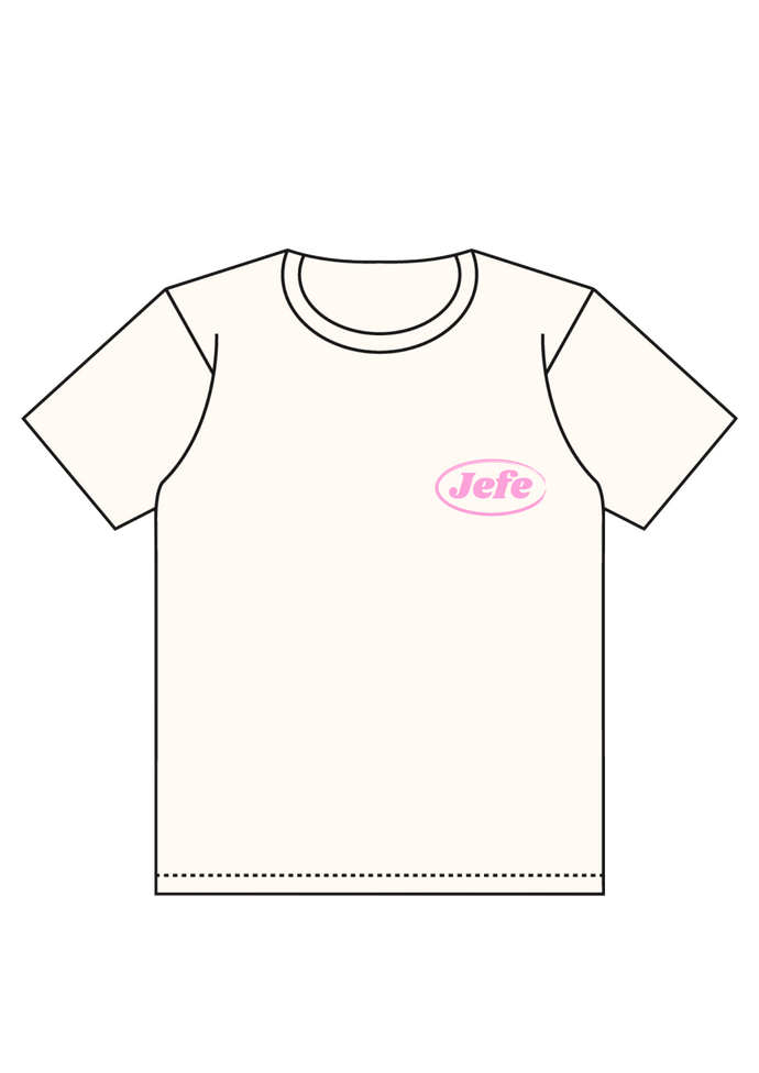 Pink OV Tshirt - Off White